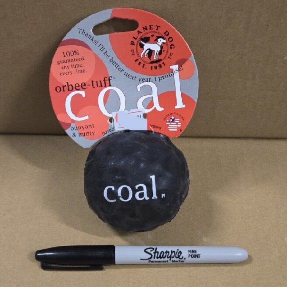 Planet Dog Coal Ball- Dog Toy